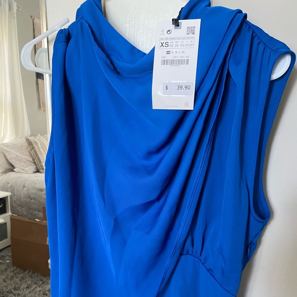 ZARA Sleeveless flowy top - Picture 4 of 7